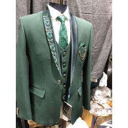 Green Colored Coat